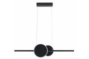 Lampada a sospensione Reality Gendra nera LED 23W 4000K