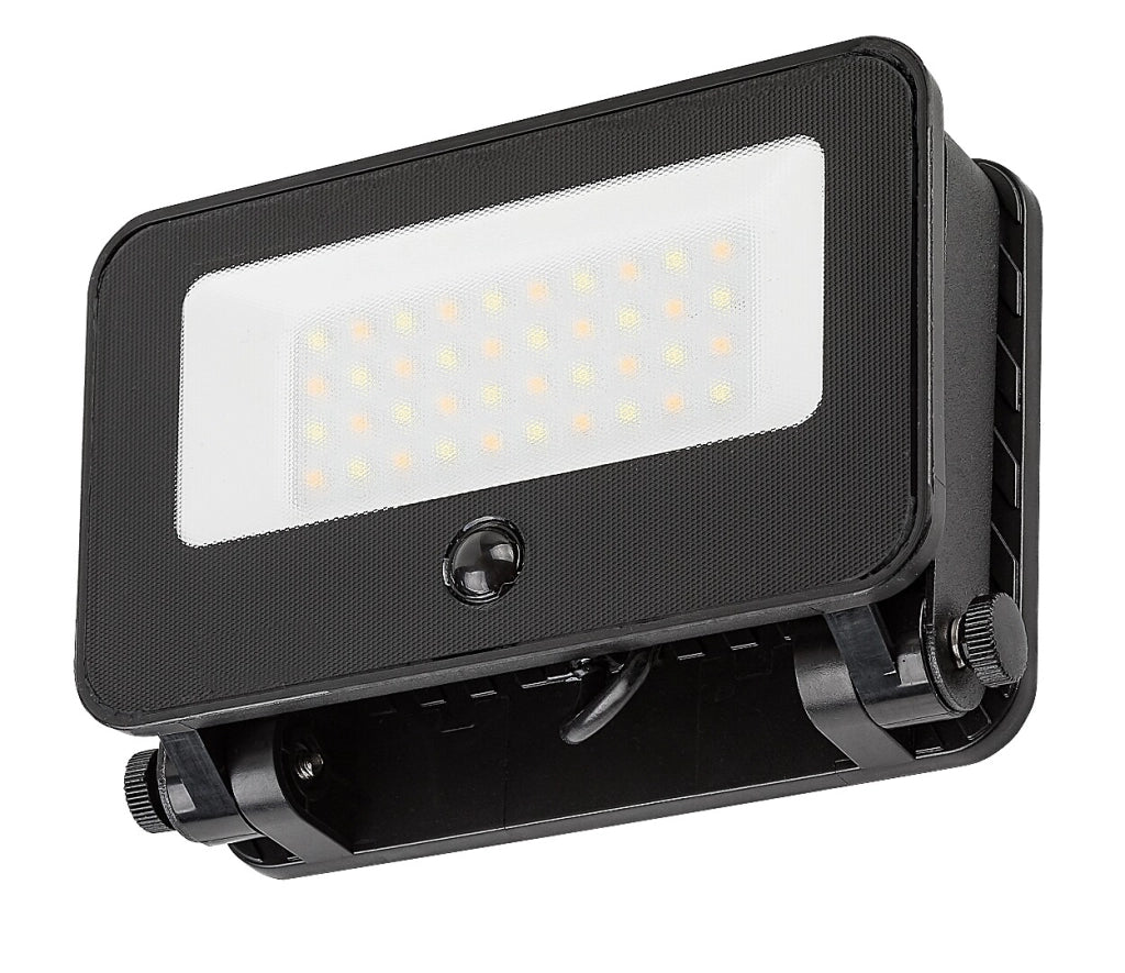 Faretto solare LED 6W PIR CCT IP65 nero Tarcal Rabalux