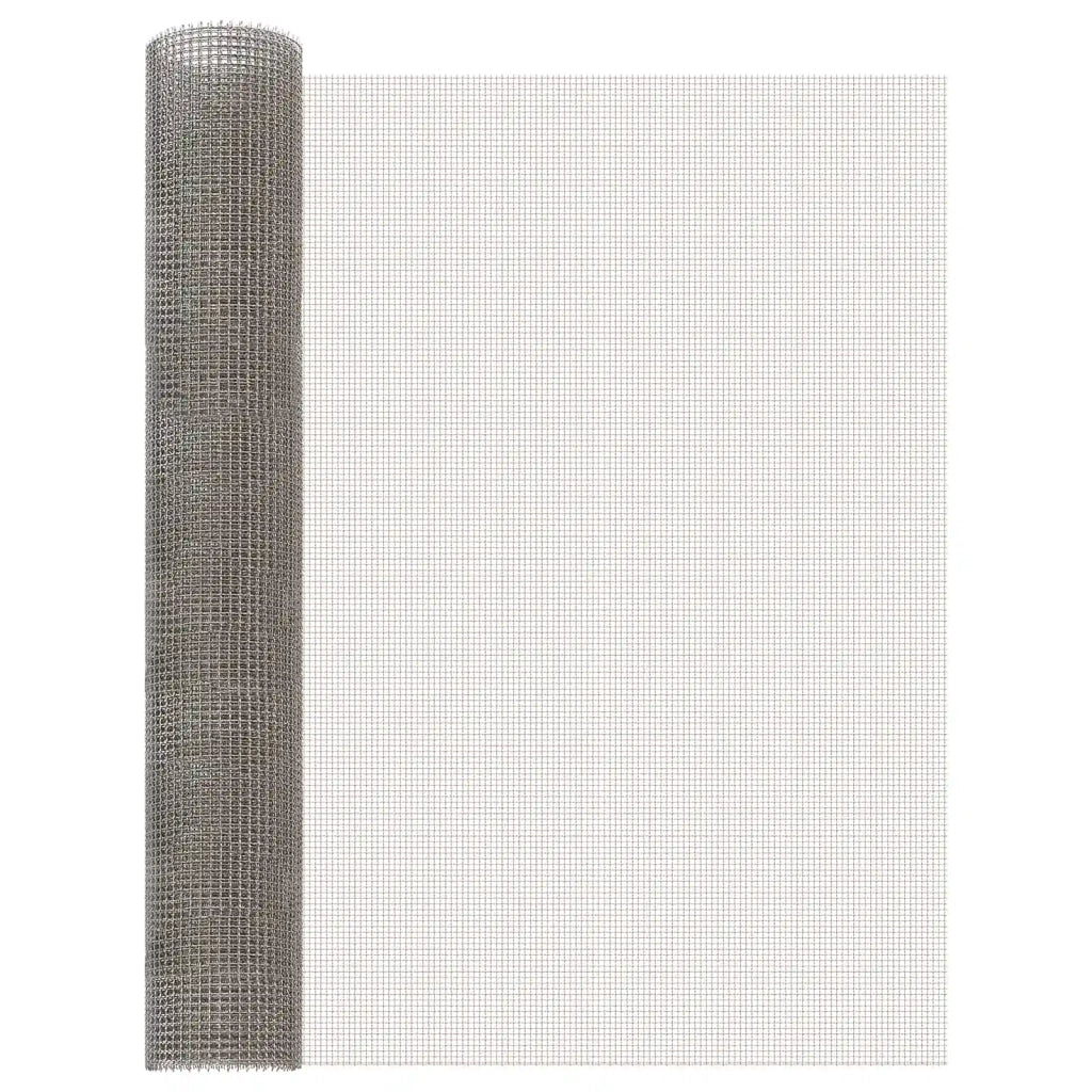 Rete per schermatura 80 x 200 cm 3 Mesh Argento 42039635