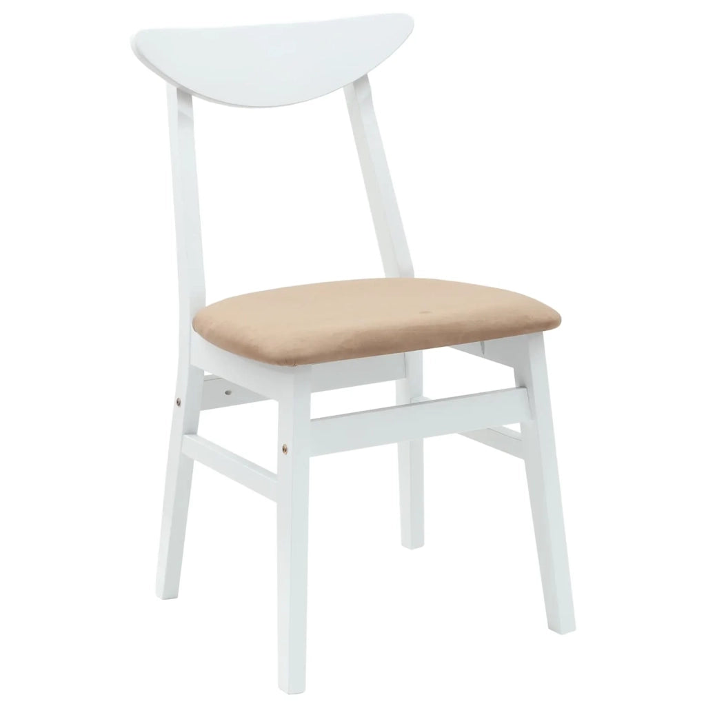 Sedie da pranzo 2 pcs Bianco 42 x 47.5 x 81 cm
