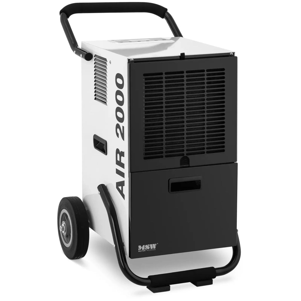 Deumidificatore professionale da cantiere 50 l/24 h 70 m² 5,69 l acciaio bianco e nero 14_0008887