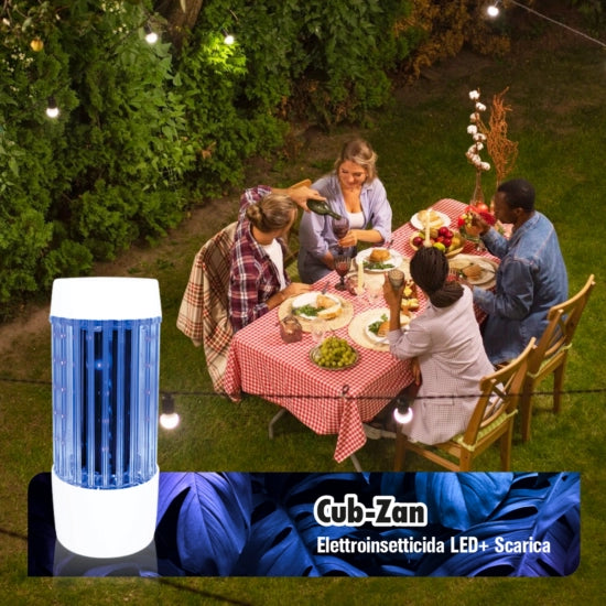Elettroinsetticida "Cub-Zan Italy Usb" bianco avorio a basso conumo