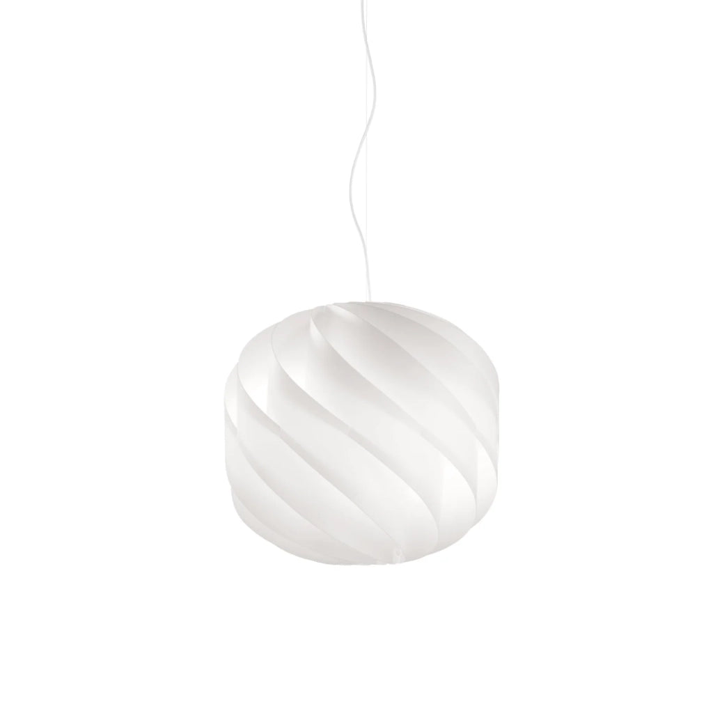 Sospensione Moderna Globe Polilux ® Bianco E Metallo Cromo 1 Luce E14