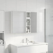Set di Armadi da Bagno con lo scaffale 3 pcs 120 x 14,5 x 70 cm 3403744