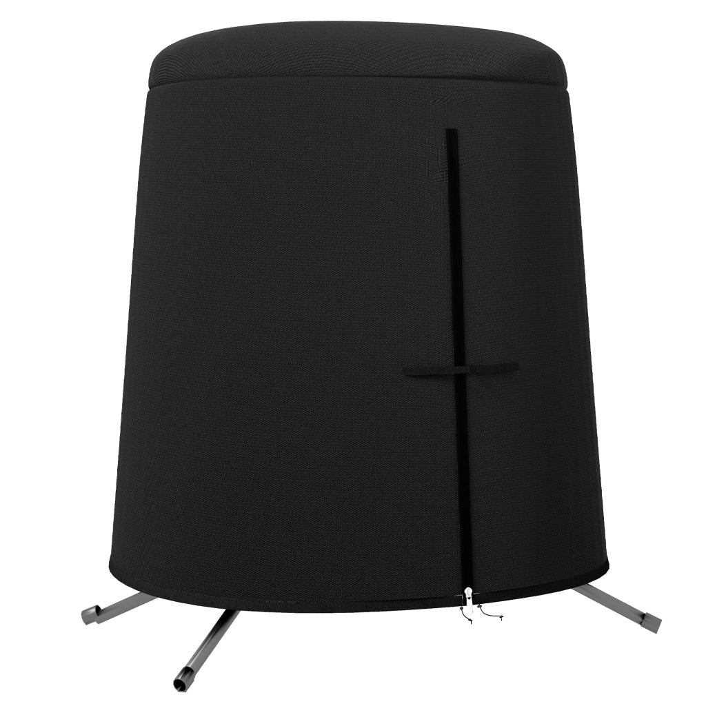 Copri Mobili da Giardino ¨C zephmum ¨C 196x196x230 cm, Nero, Polipropilene