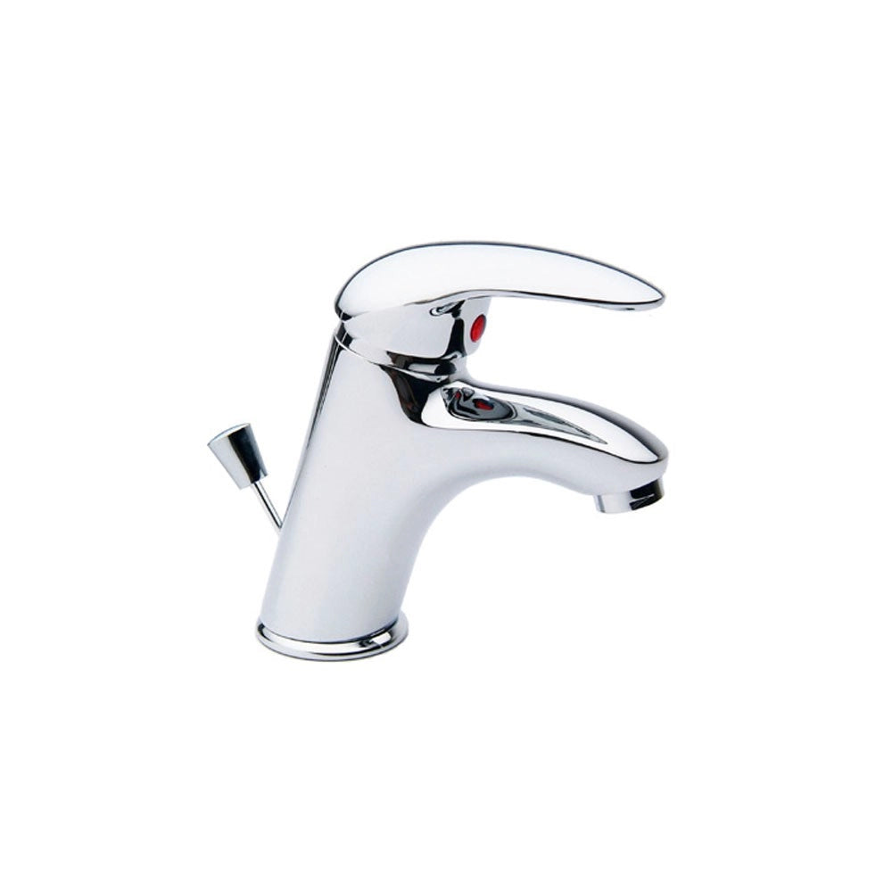 Miscelatore per lavabo serie titan cromato