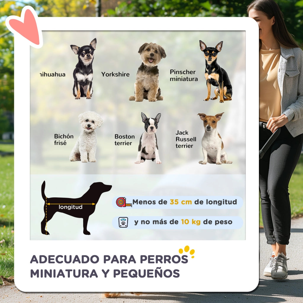 Carrello per Piccoli Animali con Cestino ¨C zephmum ¨C Marrone 75x45x97 cm