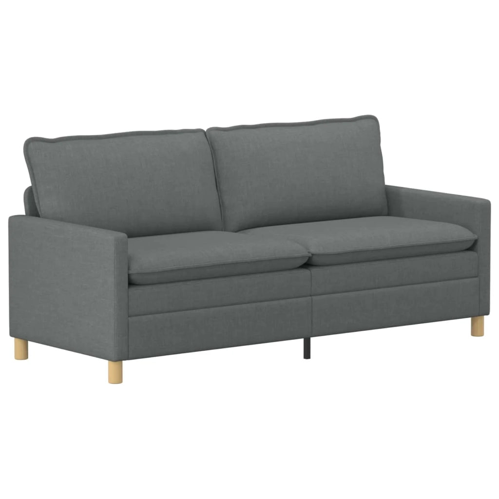 Set di divani 2 pz Grigio Scuro Tessuto 3417120