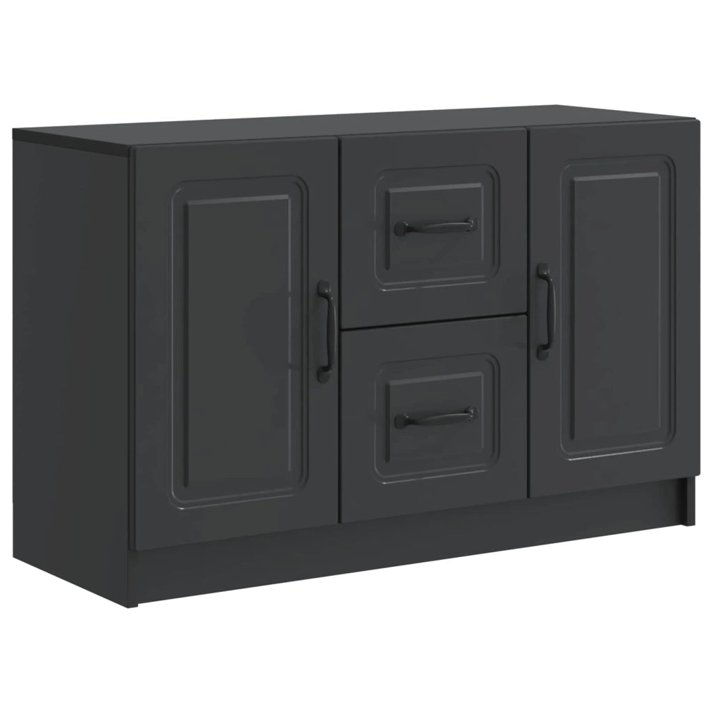Credenza Nero 89 x 34,5 x 57 cm Legno ingegnerizzato 895806