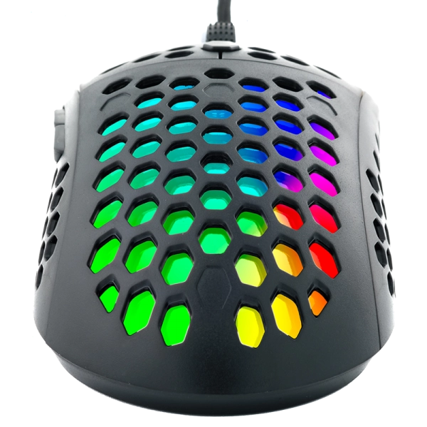 Mouse Gaming itek G71 - 12000DPI, RGB, Software, Sensore S3327 - Ultra Leggero, Nido d'Ape