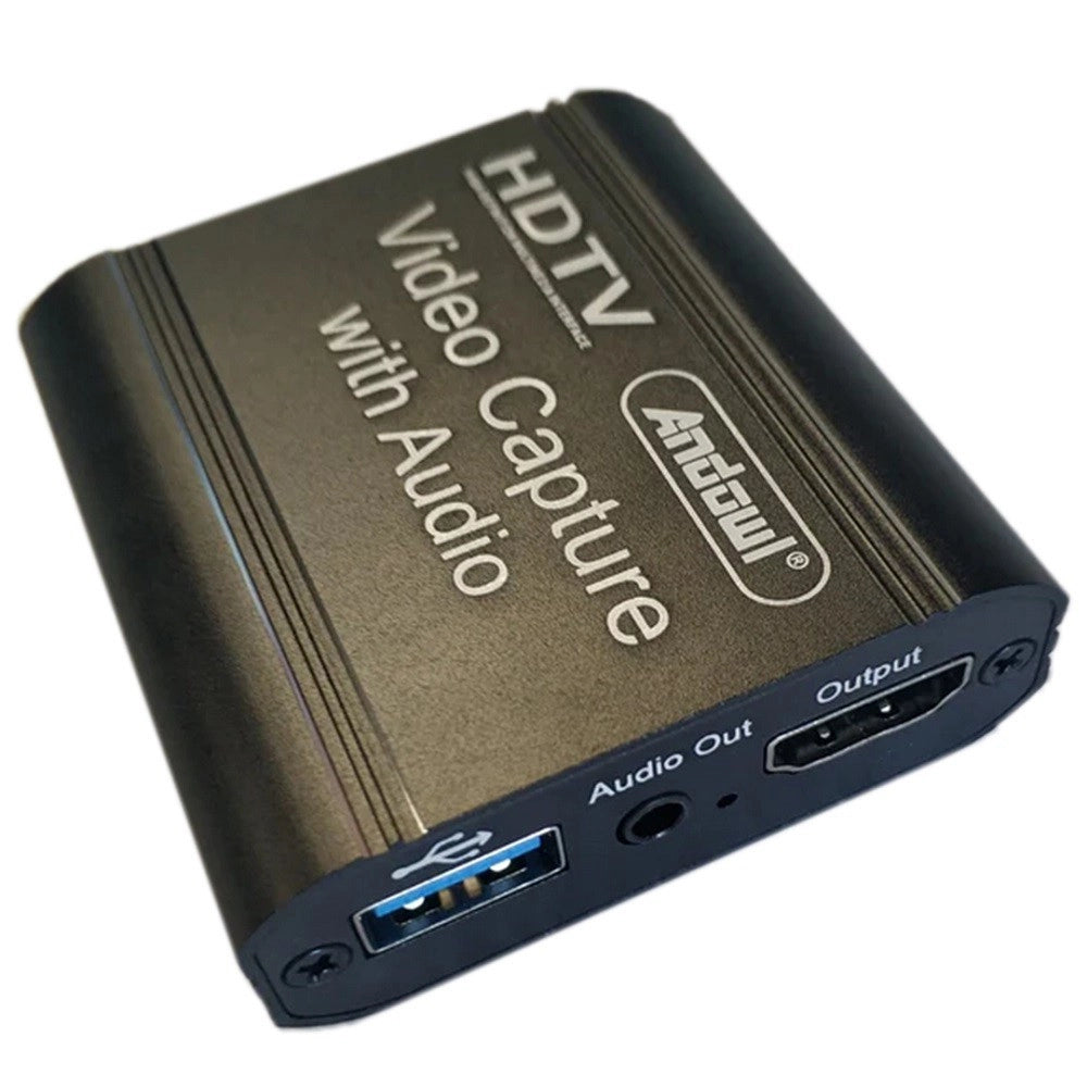 Trade Shop - Dispositivo Acquisizione Video Audio Registratore Q-hd485 Hdtv 4k Usb Computer -