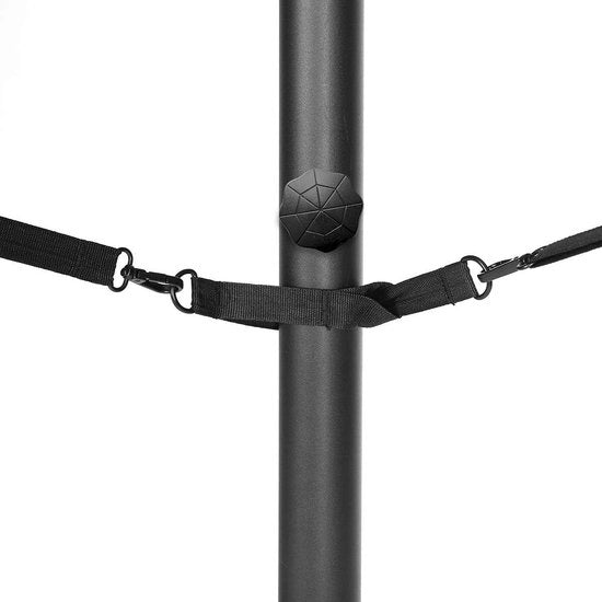 Parasole per ombrelloni da giardino, ombrello da giardino a doppia parasol, ombrello da mercato, impermeabile al vento, nero 

 Specifiche tecniche: 
 Modello: S
 Codice prodotto:  (inserire codice prodotto)