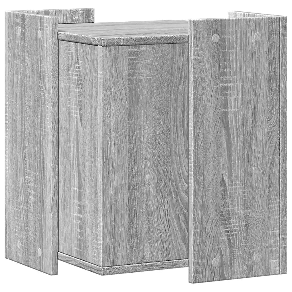 vidaXL Recinto Lettiera Gatti Grigio Sonoma 60x40x40 cm in Truciolato