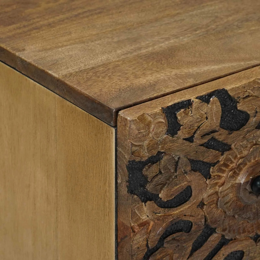 Credenza con Ripostiglio Marrone 60 x 33,5 x 75 cm