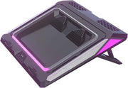 Ventilatore Laptop a Doppia Ventola per Laptop Gaming da 14 a 17 Pollici con Filtro in Tessuto e Altezza Regolabile