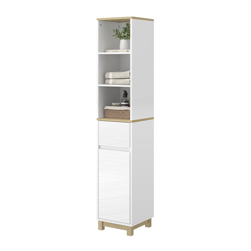 Vicco Mobili da bagno Bianco 30 x 151 cm con cassetti