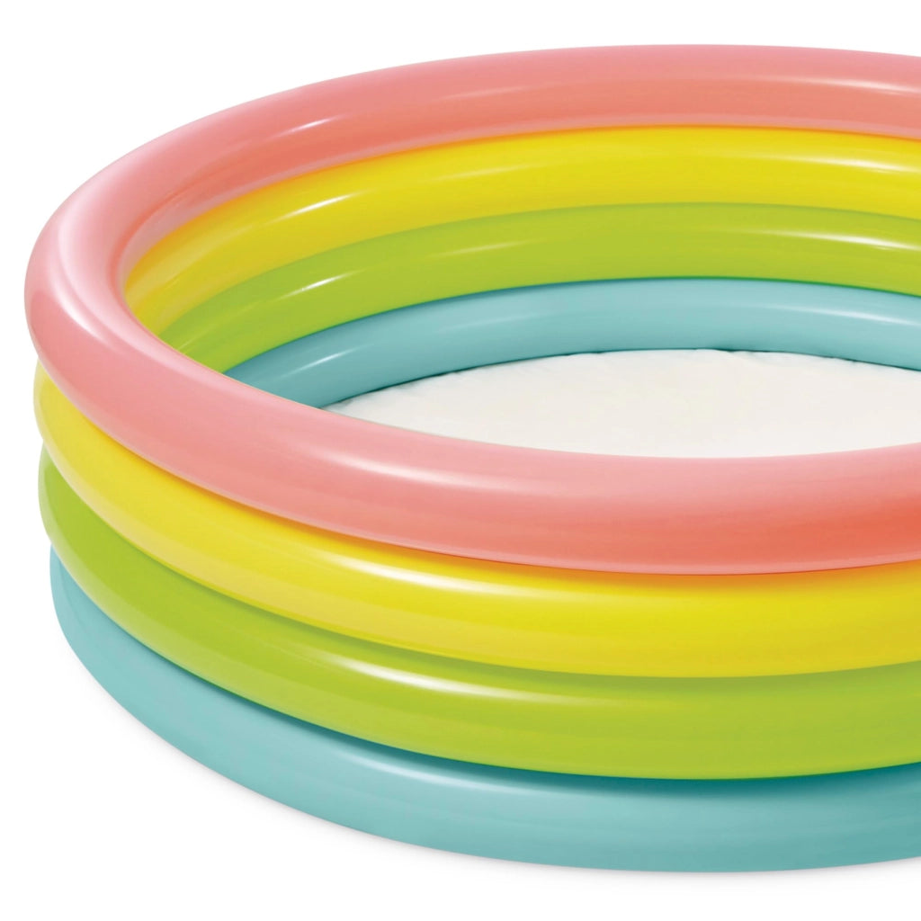 Piscina Gonfiabile Tonda 4 Anelli +3 Anni Ø 168 mm CMX46H. Peso 2,6 kg