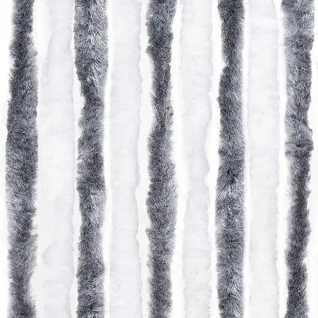 Zanzariera Grigio e Bianco 56x185 cm Ciniglia CFW1910994
