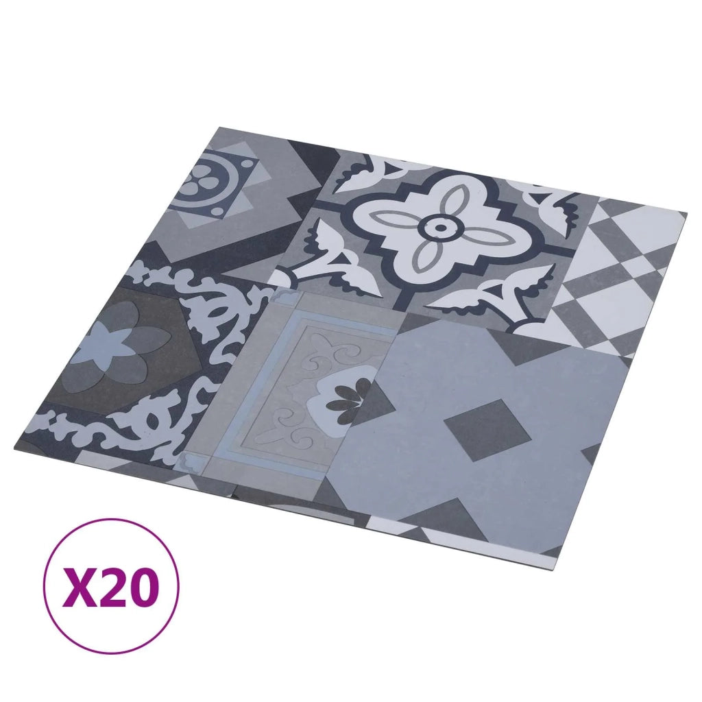 Plance per Pavimentazione Autoadesiva 30,5 x 30,5 cm 20 pz PVC CFW6262161
