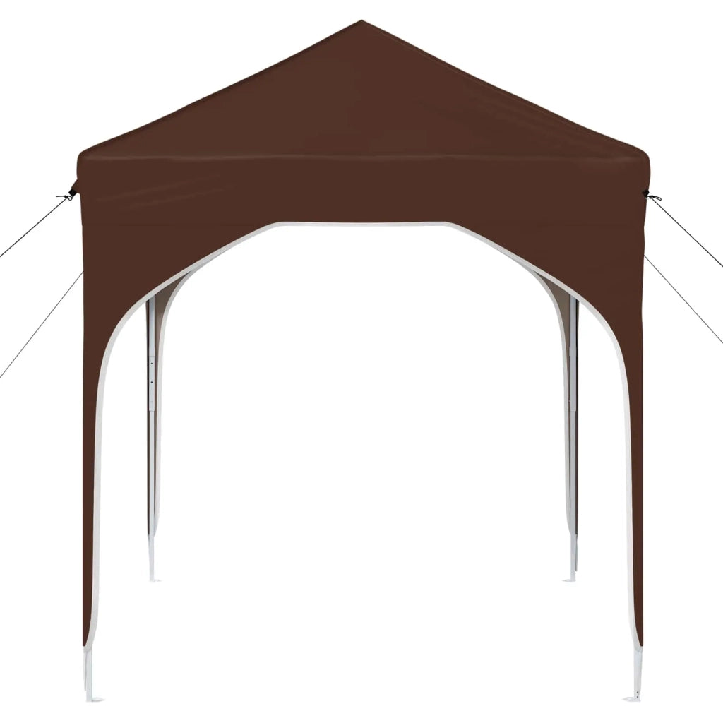 Tenda per feste a pop-up 194 x 194 x 245 cm Marrone 42019819