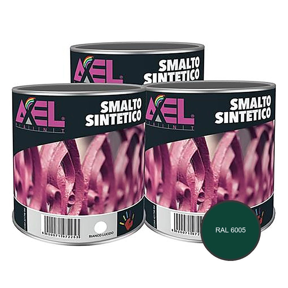 Smaltino axel 125 ml per ferro e legno *** colore- ral 6005, confezione 1
