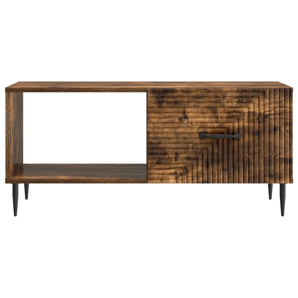 Tavolino da salotto | Tavolino da caff¨¨ | Tavolino da Soggiorno Rovere Fumo 90 x 50 x 40 cm