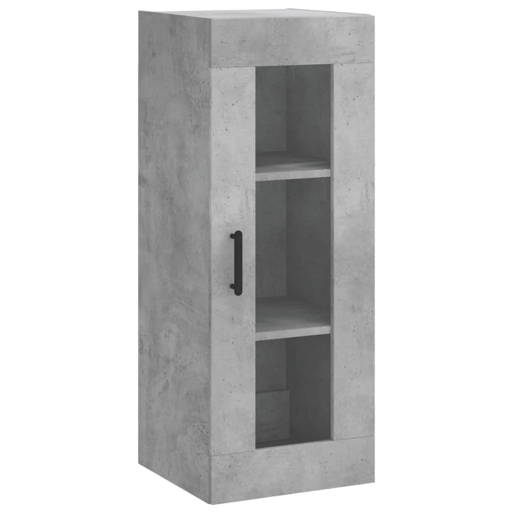 Buffet credenza cassettiera mobiletto mobile contenitore organizer per cucina soggiorno salotto alto 34,5 x 34 x 180 cm legno ingegnerizzato grigio 02_0034324
