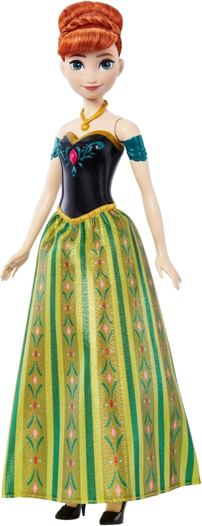 Disney giocattoli Frozen, bambola Anna Oggi, per la prima volta con look celebre che canta `Oggi, per la prima volta` in