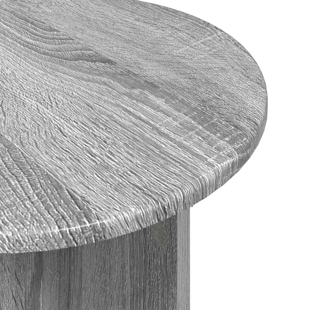 Set tavolini 2 pcs Grigio Sonoma Legno ingegnerizzato