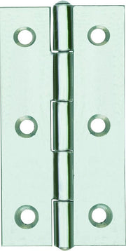 CERNIERA INOX STRETTA ART.120IN MM.40HX26 PERNO FISSO 12 PZ.