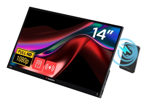 Verbatim 32088 TV e monitor portatile Nero 35,6 cm (14") LED 1920 x 1080 Pixel