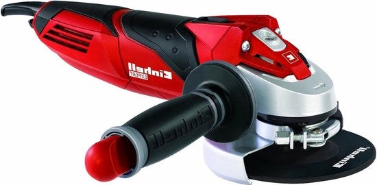 Slijper a veltrozza da 125 mm con protezione della lama e regolazione rapida di freno di sicurezza
