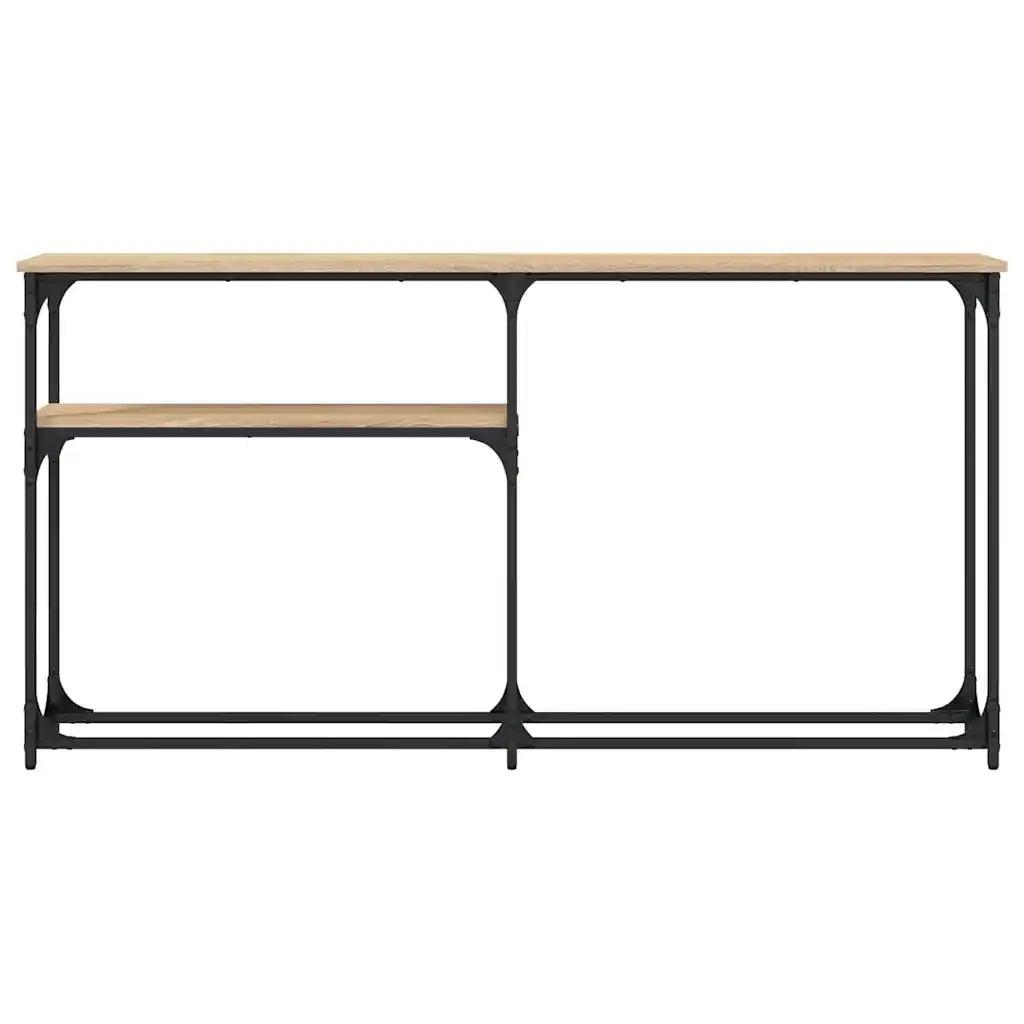 Tavolino Consolle Rovere Sonoma 145x22,5x75cm Legno Multistrato 834096