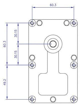 Motoriduttore Mellor stufa pellet 1,3 Rpm Albero 9,5 mm FB1192 FB1392