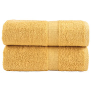 Salviette Premium SOLUND 2 pz Oro 30x30 cm 600gsm