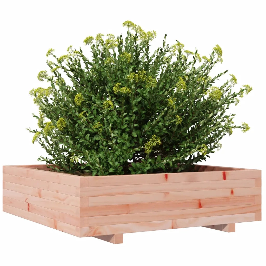 Fioriera da Giardino 90x90x26,5 cm in Legno Massello di Douglas 847316