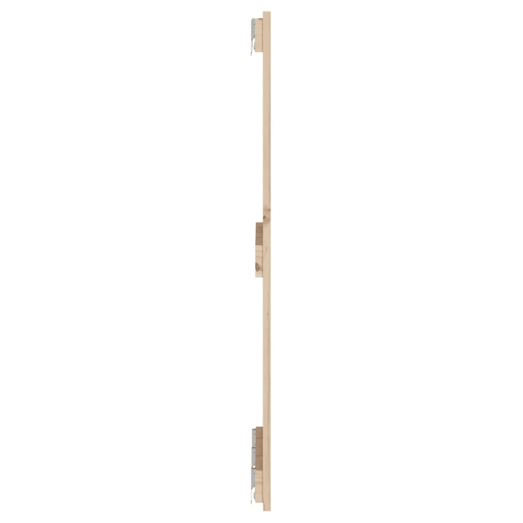 Testiera da Parete-Testiera a Muro-Testata Decorativa 140x3x90 cm in Legno Massello di Pino