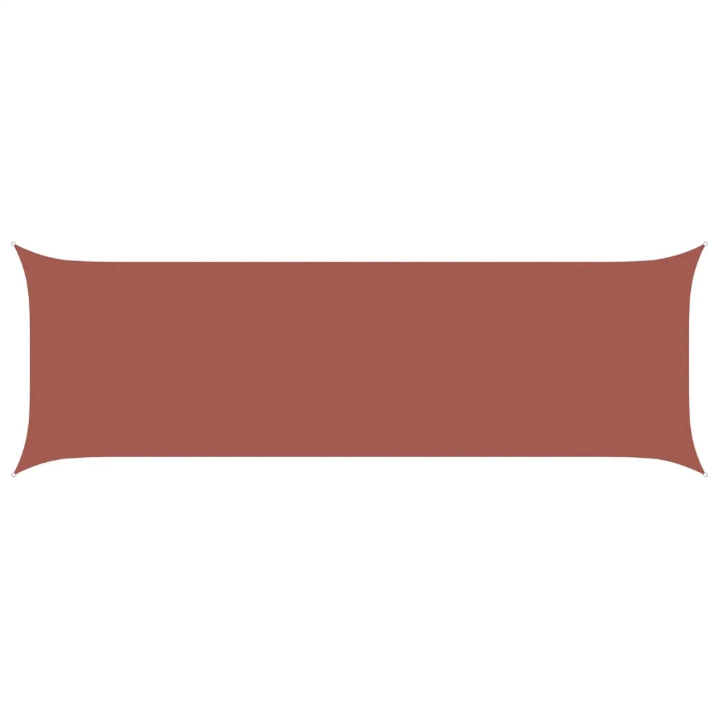 Vela da ombra solare Terracotta 6 x 2 m 100% Poliestere Oxford
