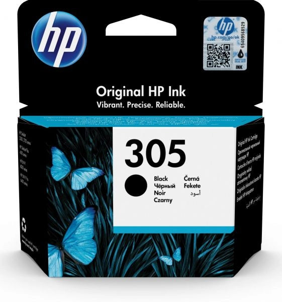 CARTUCCIA HP 305 BLACK ORIGINALE