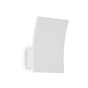 Applique Moderna Fix Metallo Bianco Led 5,5W 3000K Luce Calda