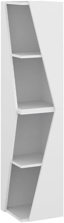 Mobiletto bagno Benno, Antracite, 31.6 x 70.5 cm con ripiani aperti, per la conservazione in bagno, combinabile con altri moduli