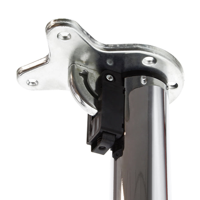 Set 4 gambe tavolo in cromo altezza regolabile 70-110 cm Piede per mobili