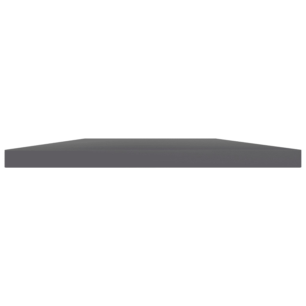 Ripiani per Libreria 4 pz Grigio Lucido 40x30x1,5 cm Truciolato cod mxl 59290