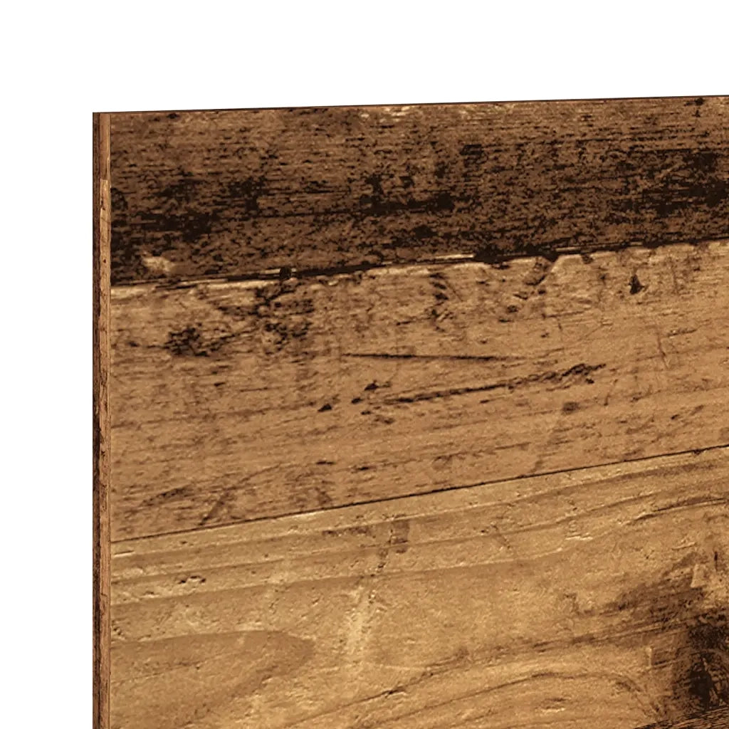 vidaXL Mobile a Parete 100x16,5x30 cm Legno Antico in Truciolato