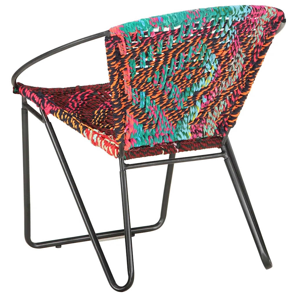 Sedia Acapulco Multicolore in Tessuto Chindi 286609