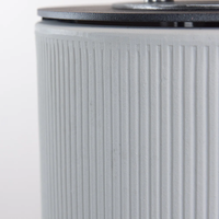 Camino a Bioetanolo Braciere da Pavimento Ø36xh56 cm per Interno ed Esterno Modigliani Bianco Perla