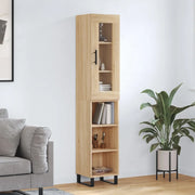 Credenza Rovere Sonoma 34,5x34x180 cm in Legno Multistrato 3199388