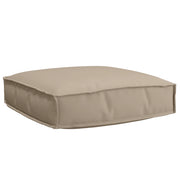 Cuscino per Pallet per Seduta Tortora 60x60x12 cm Tessuto Oxford