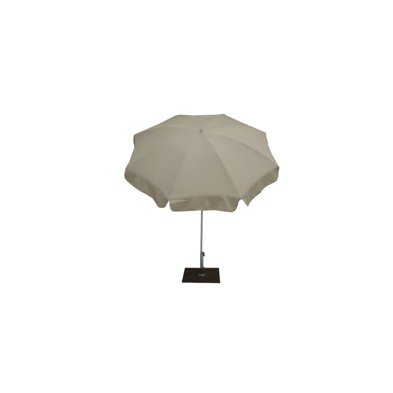 Ombrellone palo centrale Borgo Made in Italy - diametro 200 cm - Ecru