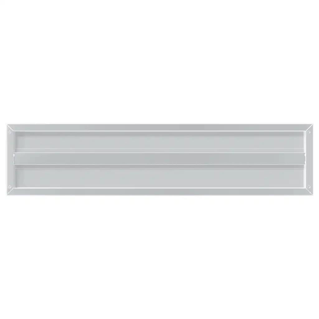 2 pz Mensole a Muro | Scaffale Parete | Ripiano a parete 100x23,5cm Argento in Acciaio Inossidabile